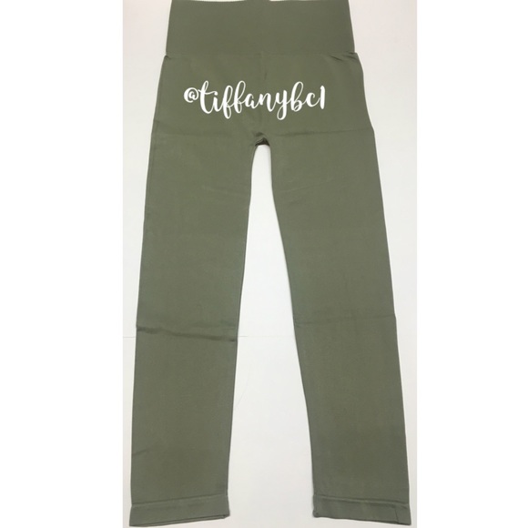 π Buttery Soft Tummy Control High Waist Leggings - Picture 4 of 11